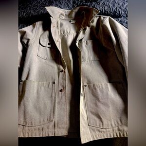 Railcar Fine Goods Men's Oatmeal Chore Jacket